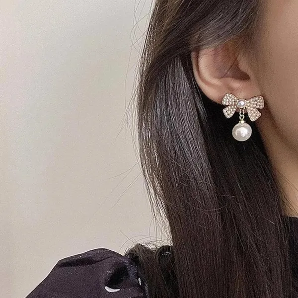 Women_S_Butterfly_And_Bow_Earrings_Set
