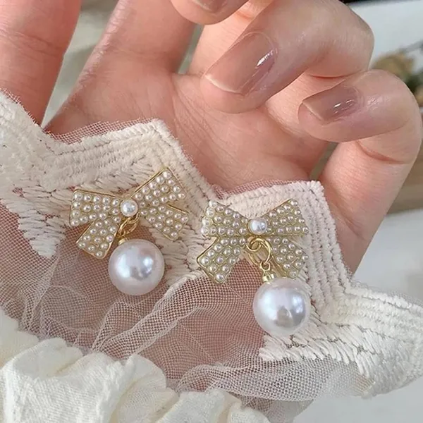 Women_S_Butterfly_And_Bow_Earrings_Set