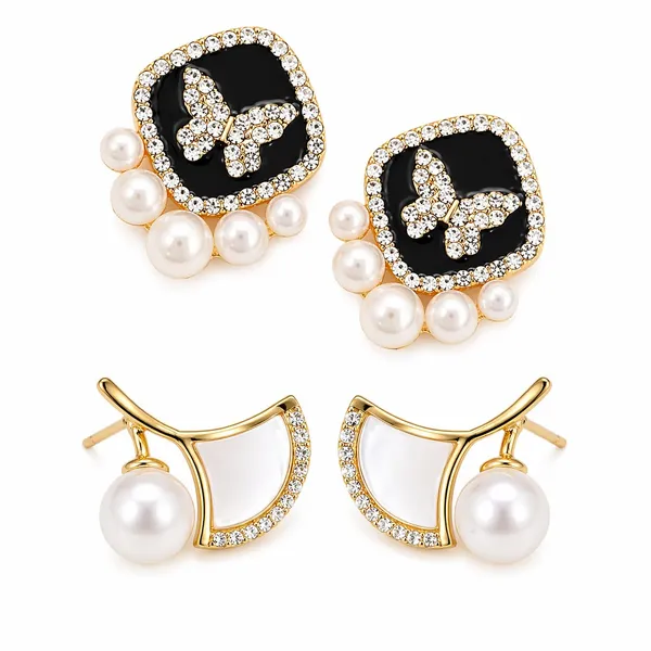 Butterfly_Pearl_Stud_Earrings