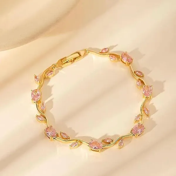 Gold_Plated_Bangle_Bracelet_For_Women