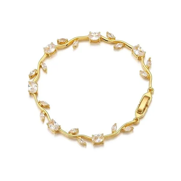 Gold_Plated_Bangle_Bracelet_For_Women