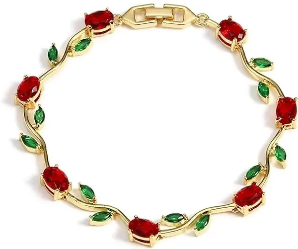 Gold_Plated_Bangle_Bracelet_For_Women