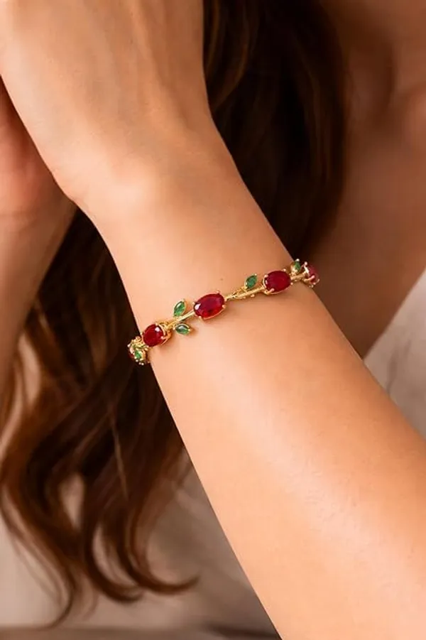 Gold_Plated_Bangle_Bracelet_For_Women