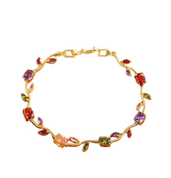 Gold_Plated_Bangle_Bracelet_For_Women