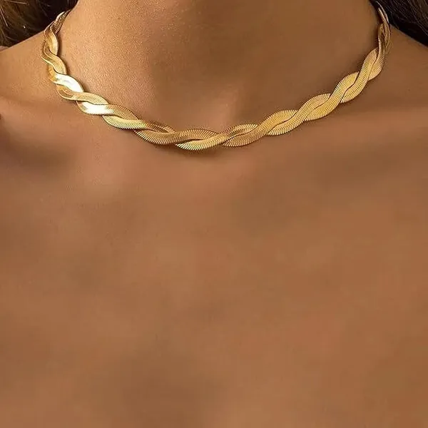 Snake_Chain_Choker_Necklace