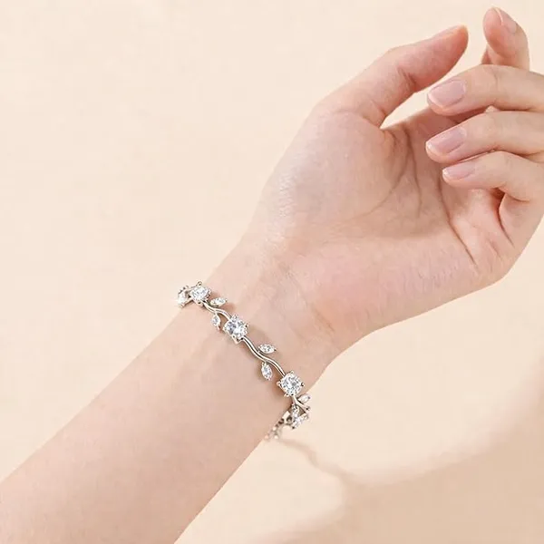 Crystal_Leaf_Branch_Link_Bracelet