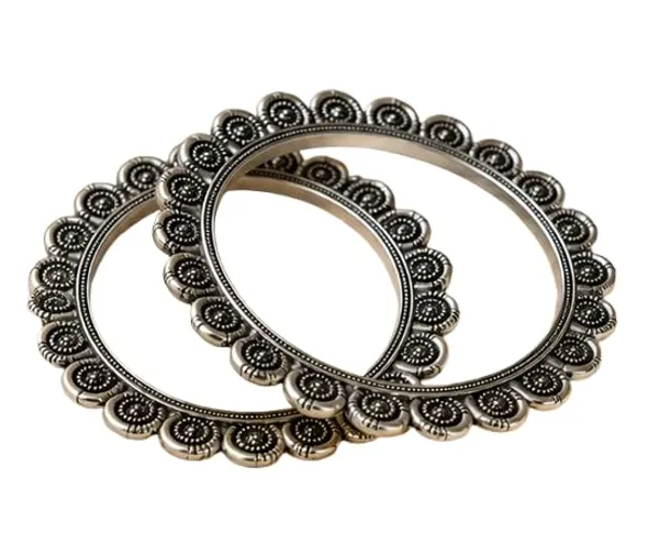 Women_S_Oxidized_Floral_Beaded_Bangles
