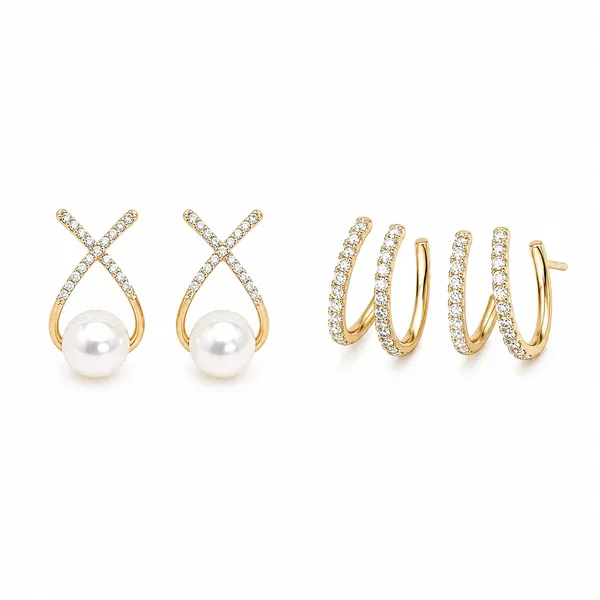 Pearl_Cross_Stud_Earrings