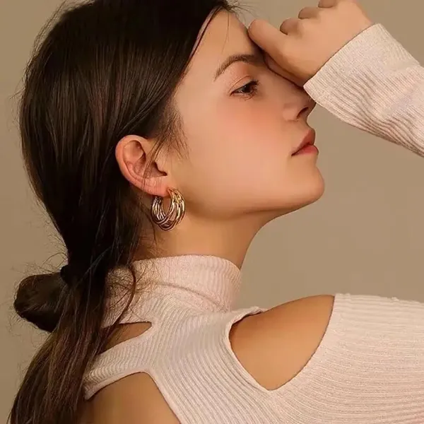 Triple_Hoop_Stud_Earrings