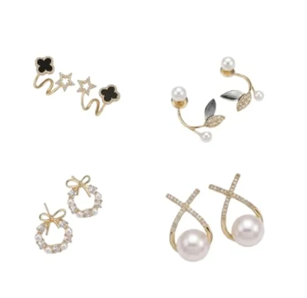 Pearl_Crystal_Stud_Earrings_Set