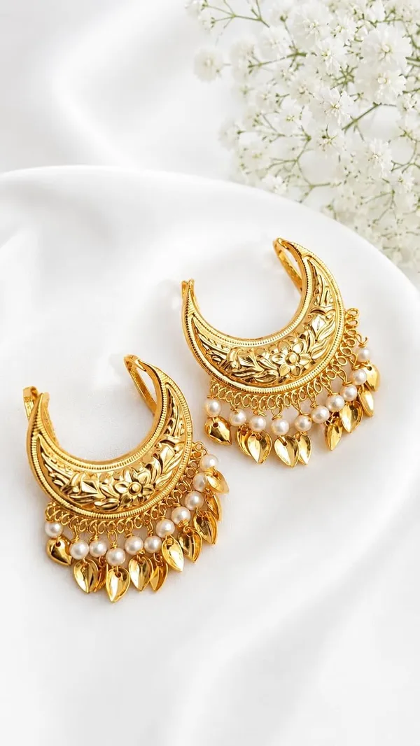 Crescent_Moon_Hair_Pin_With_Pearl_End_Of_Task