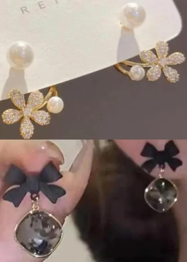 Pearl_Flower_Stud_Earrings