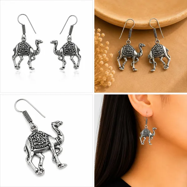 Camel_Charm_Dangle_Earrings