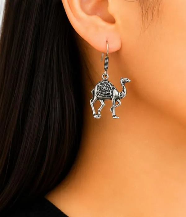 Camel_Charm_Dangle_Earrings