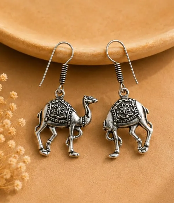 Camel_Charm_Dangle_Earrings