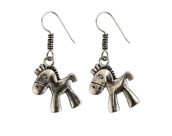 Horse_Charm_Dangle_Earrings