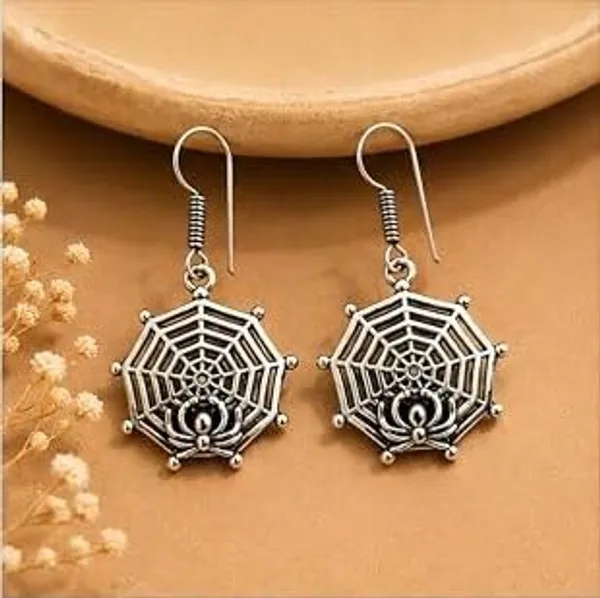 Spider_Web_Dangle_Earrings
