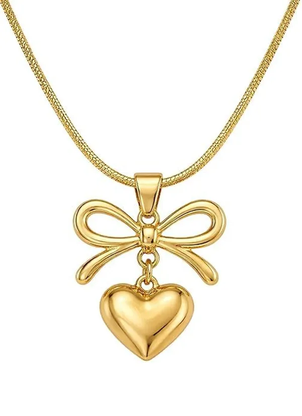 Heart_Pendant_Necklace_With_Bow_Design