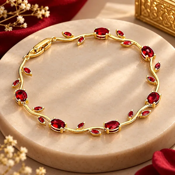Gold_Plated_Bangle_Bracelet_For_Women