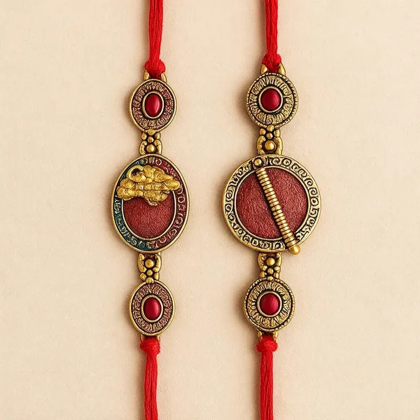Traditional_Designer_Rakhi_With_Roli_Chawal_Set_Set_Of_3