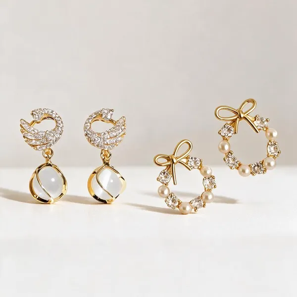 Pearl_And_Alloy_Earrings_Set_For_Women_Set_Of_2