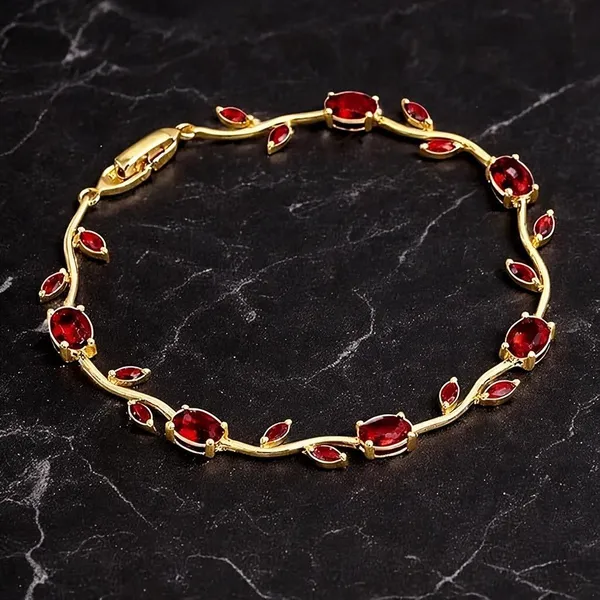 Gold_Plated_Bangle_Bracelet_For_Women