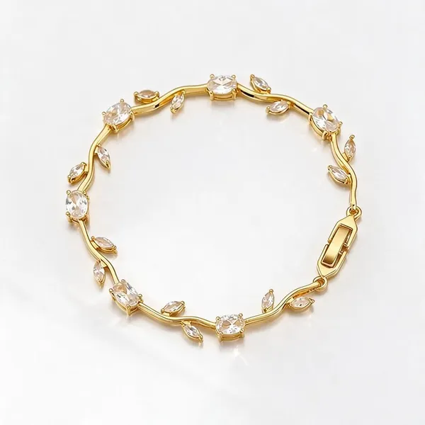 Gold_Plated_Bangle_Bracelet_For_Women