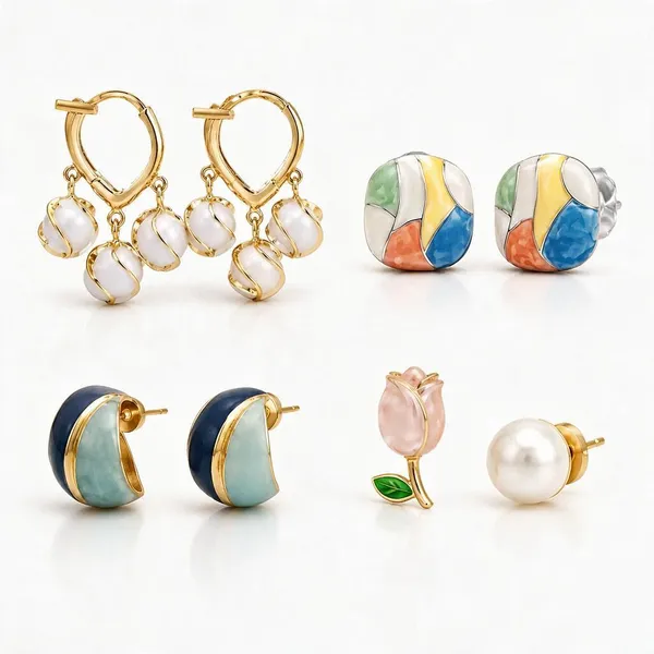 Women_S_Earrings_Set_Studs_And_Hoops_Set_Of_4