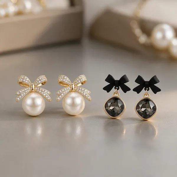 Pearl_Bow_Stud_Earrings_Set_Of_2