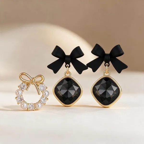 Crystal_Bow_Drop_Earrings_Set_Of_2