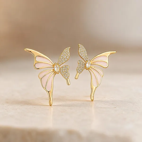 Butterfly_Stud_Earrings