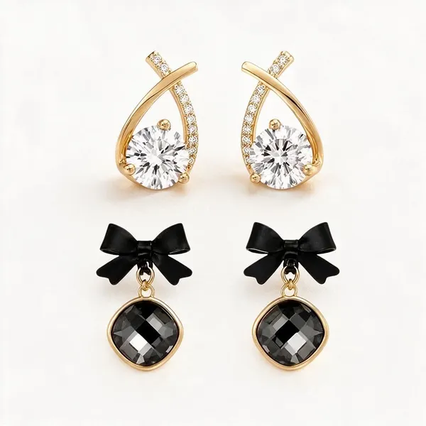 Crystal_Stud_Earrings_Set_Of_2