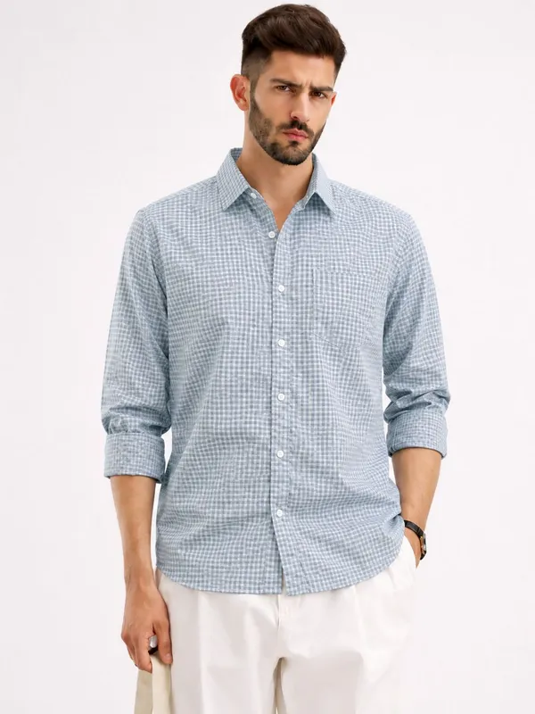 Grey_Cotton_Regular_Fit_Checkered_Shirt_For_Men