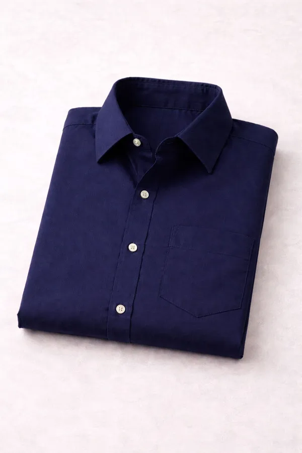 Navy_Blue_Cotton_Regular_Fit_Solid_Shirt_For_Men