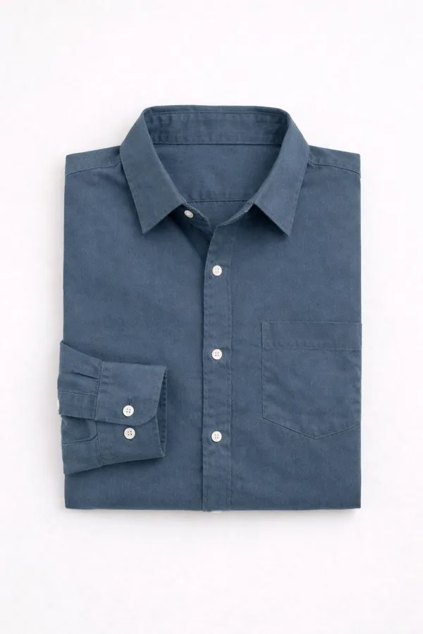 Netto_Uomo_Men_Solid_Casual_Grey_Melange_Shirt