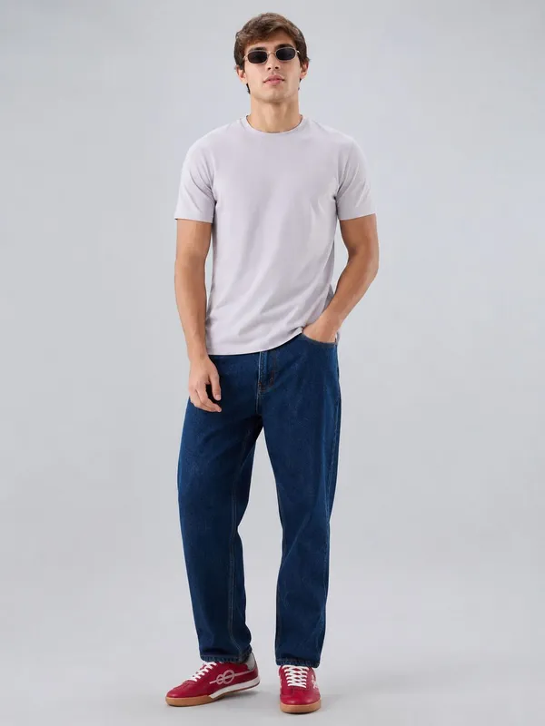 Light_Grey_Cotton_Regular_Fit_Solid_T_Shirt_For_Men