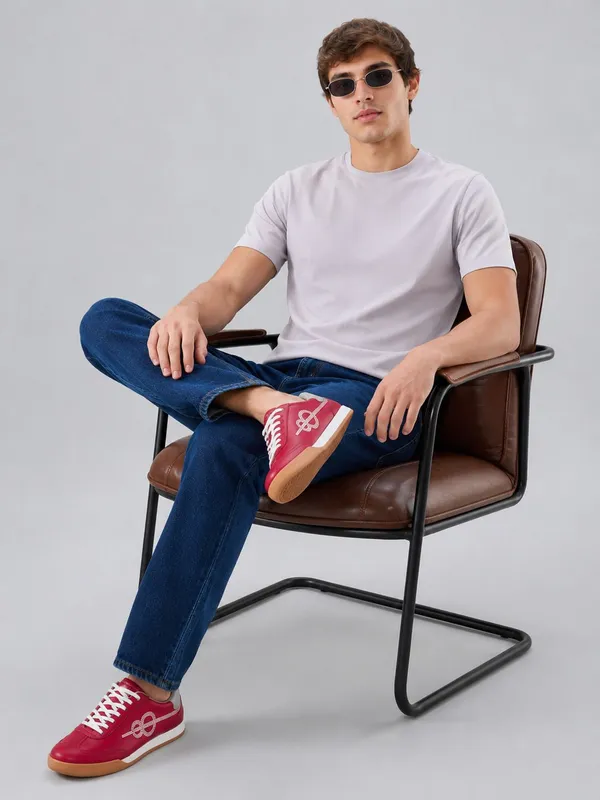 Light_Grey_Cotton_Regular_Fit_Solid_T_Shirt_For_Men