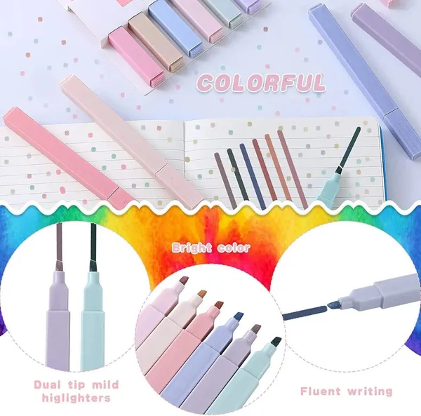 Wengonvila_All-Purpose_12_Pcs_Highlighter_Set__Aesthetic,_Functional_&_Great_For_Planning_(Set_Of_12,_Multicolor)