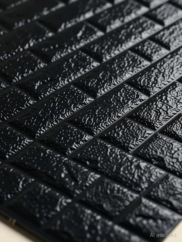 Utsav_70_Cm_X_5_Cm_Waterproof_Abstract_Vinyl_Wallpaper_(Black,_Pack_Of_25)