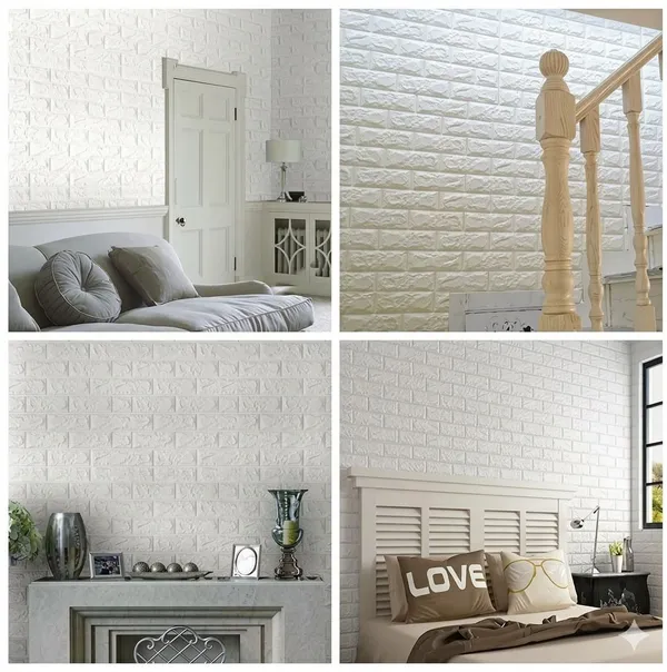Utsav_70_Cm_X_5_Cm_Waterproof_Abstract_Vinyl_Wallpaper_(White,_Pack_Of_15)