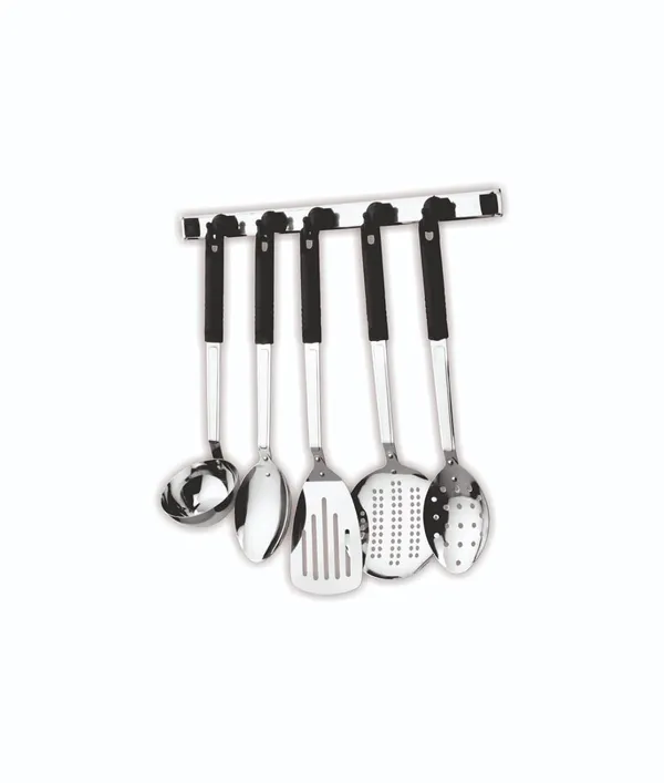 Amba_R_5pcs_Stainless_Steel_Serving_Spoon_Set_With_Hanger_This_Set_Provides_5_Types_Of_Different_Spoons_For_Home_And_Kitchen_Uses
