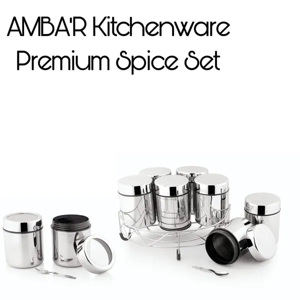 Amba_R_7_In_1_Stainless_Steel_See_Through_Lid_Masala_Stand_Dry_Fruit_Stand_Condiment_Set_Spice_Box_For_Kitchen_And_Home_7_Spoon_And_Beige
