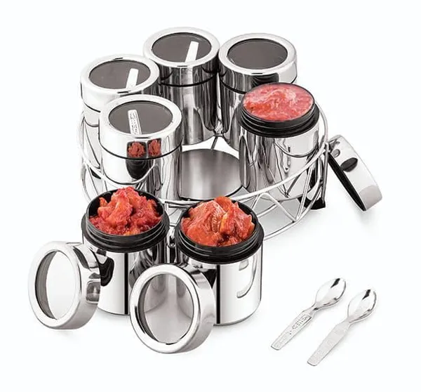 Amba_R_7_In_1_Stainless_Steel_See_Through_Lid_Masala_Stand_Dry_Fruit_Stand_Condiment_Set_Spice_Box_For_Kitchen_And_Home_7_Spoon_And_Beige