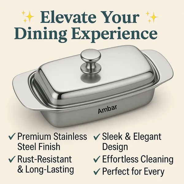 Amba_R_Stainless_Steel_Butter_Dish_With_Lid_Butter_Plate_With_Free_Steel_Butter_Knife_Stainless_Steel_Butter_Box_Butter_Container_With_Lid_250g