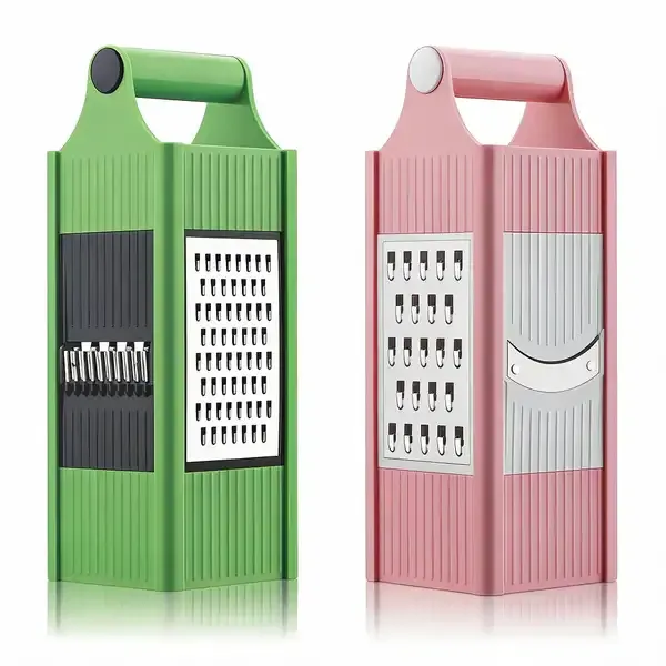 AMBA'R_Veggie_Prep_Duo_–_4-in-1_Grater_Slicer_&_Adjustable_Mandoline_Slicer_Pack_Of_2