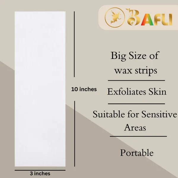 Bafli_Hair_Removal_Waxing_Strips_For_Woman_and_Men_Plain_Without_Wax_120_Strips_Strips_(120_g)