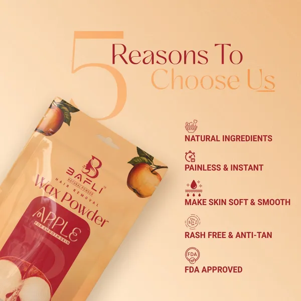 Bafli_Wax_Hair_removal_herbal_wax_powder_for_body_and_bikini_for_For_Face_Powder_(100_g)