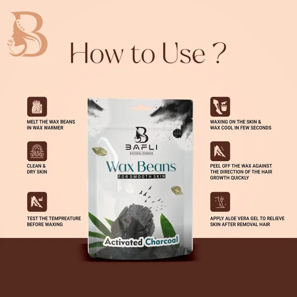 Bafli_Hair_Removal_Brazilian_Hard_Wax_Beans_For_Face,_Bikini_Areas_|ACTIVETED_CHARCOAL_Wax_(100_g)