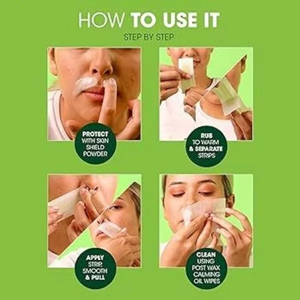 Bafli_Waxing_Strips_Plain_Disposable_white_Color_Wax_Strips_Easy_&_Safe_100_gsm_Strips_(100_Strips)