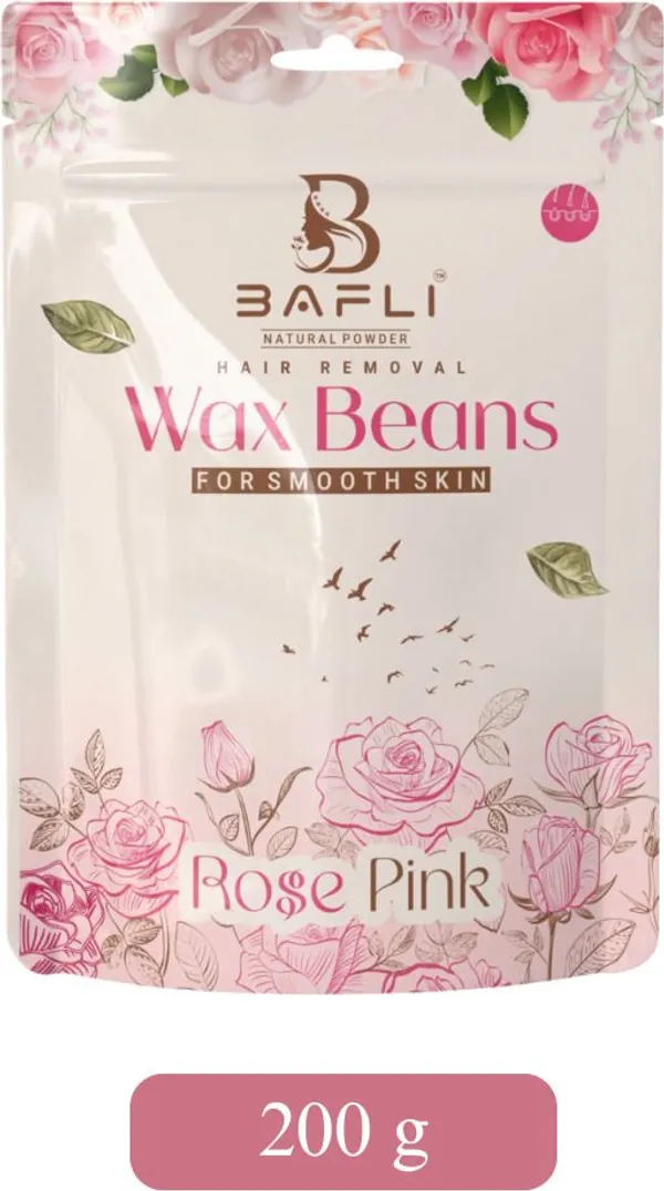 Bafli_Hair_Removal_Brazilian_Hard_Wax_Beans_For_Face,_Bikini_Areas_|_ROSE_PINK_Wax_(200_g)